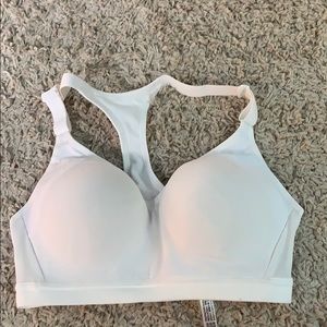 victoria secret sports bra white